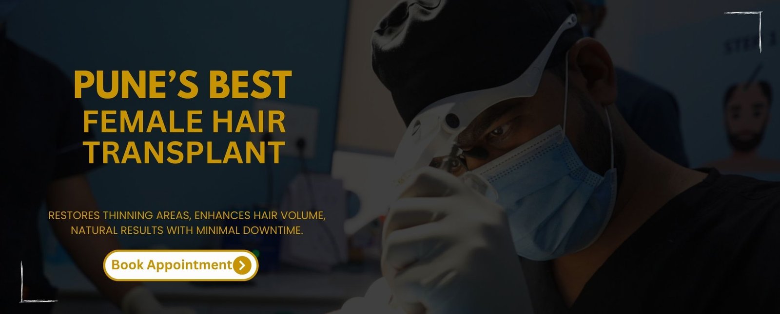 Female Hair transplant in Pune
