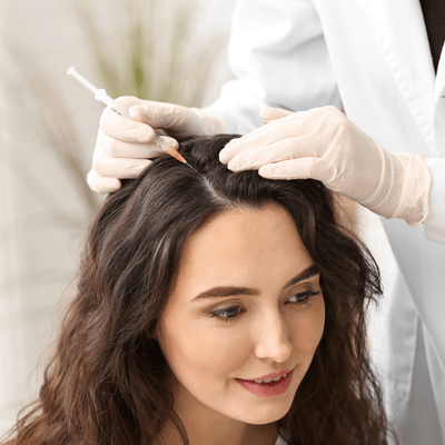 Female hair transplant
