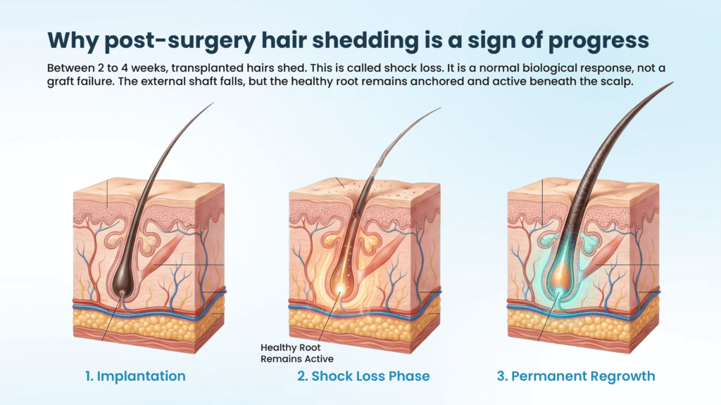 Shedding Phase (Shock Loss)