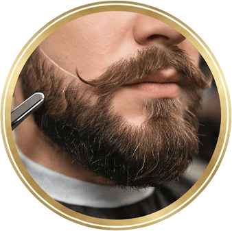 Customizable Beard and Moustache Shape Created Through Beard Hair Transplant Procedure