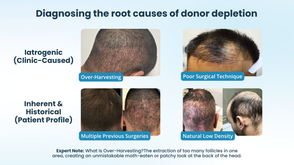 Causes Donor Hair Depletion
