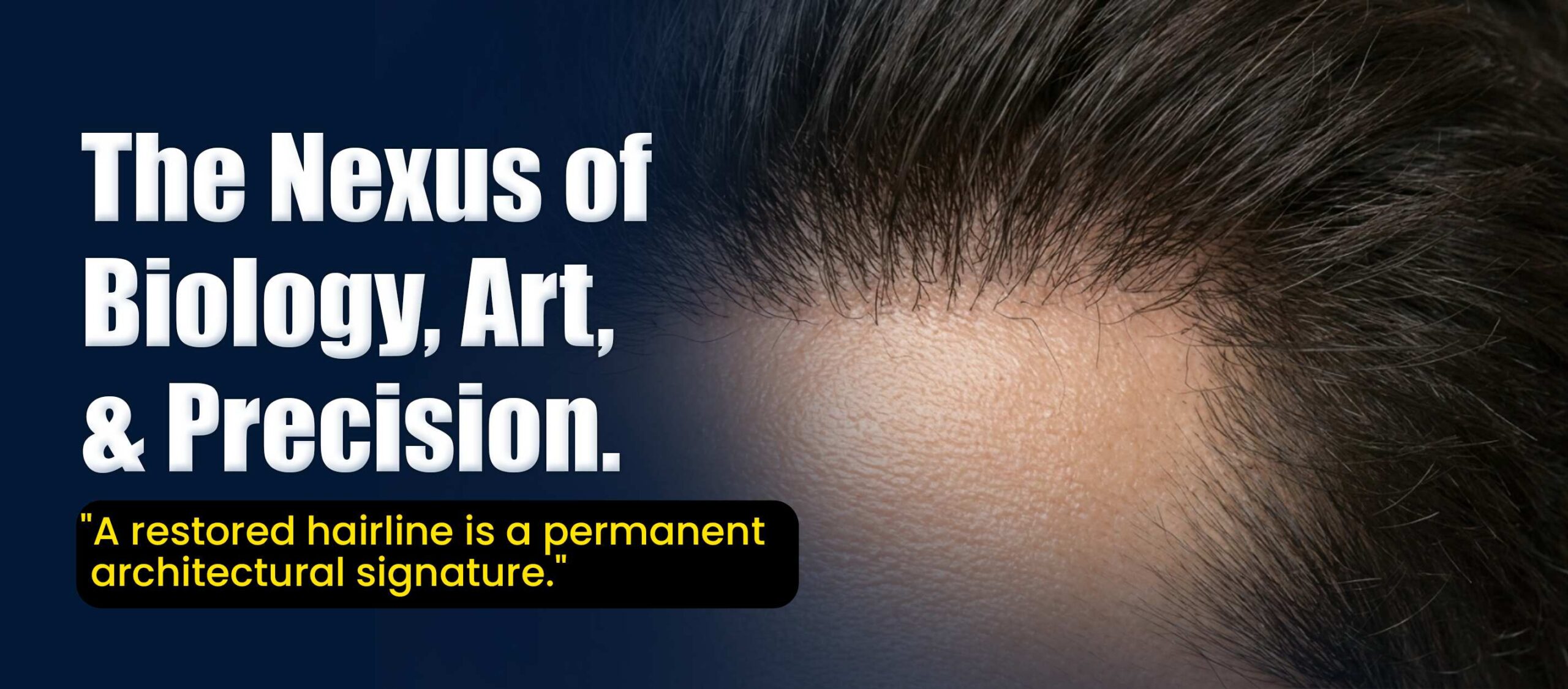 Hairline Reconstruction in Pune Showing Natural Hairline Design and Precision Restoration