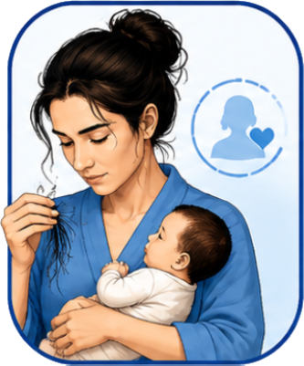 Postpartum Hair Loss After Pregnancy Treated with PRP Therapy in Pune