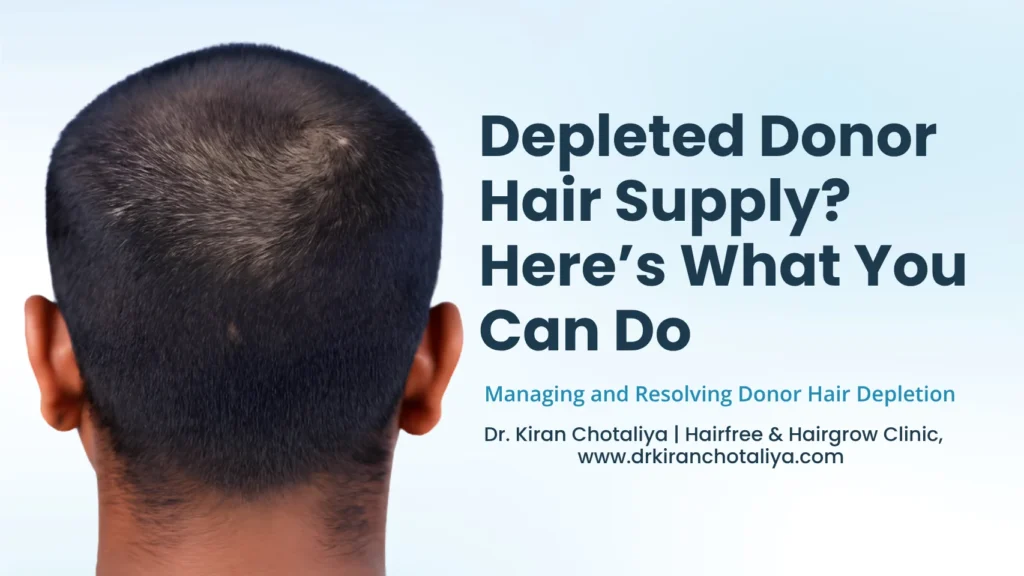 Donor Hair Restoration Treatment in Pune showing donor area assessment and advanced hair restoration solutions