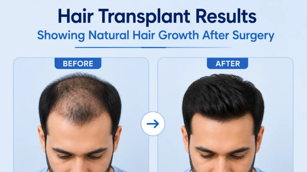 How long do hair transplant results last with natural and permanent hair growth