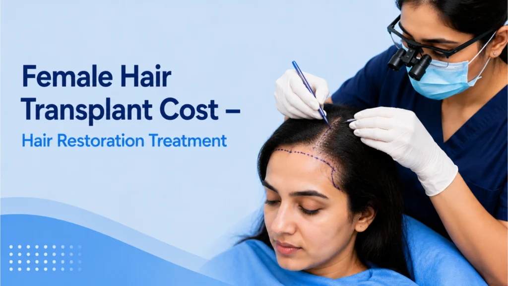 Female Hair Transplant Cost in India and Pune by Dr. Kiran Chotaliya Hair Transplant Surgeon