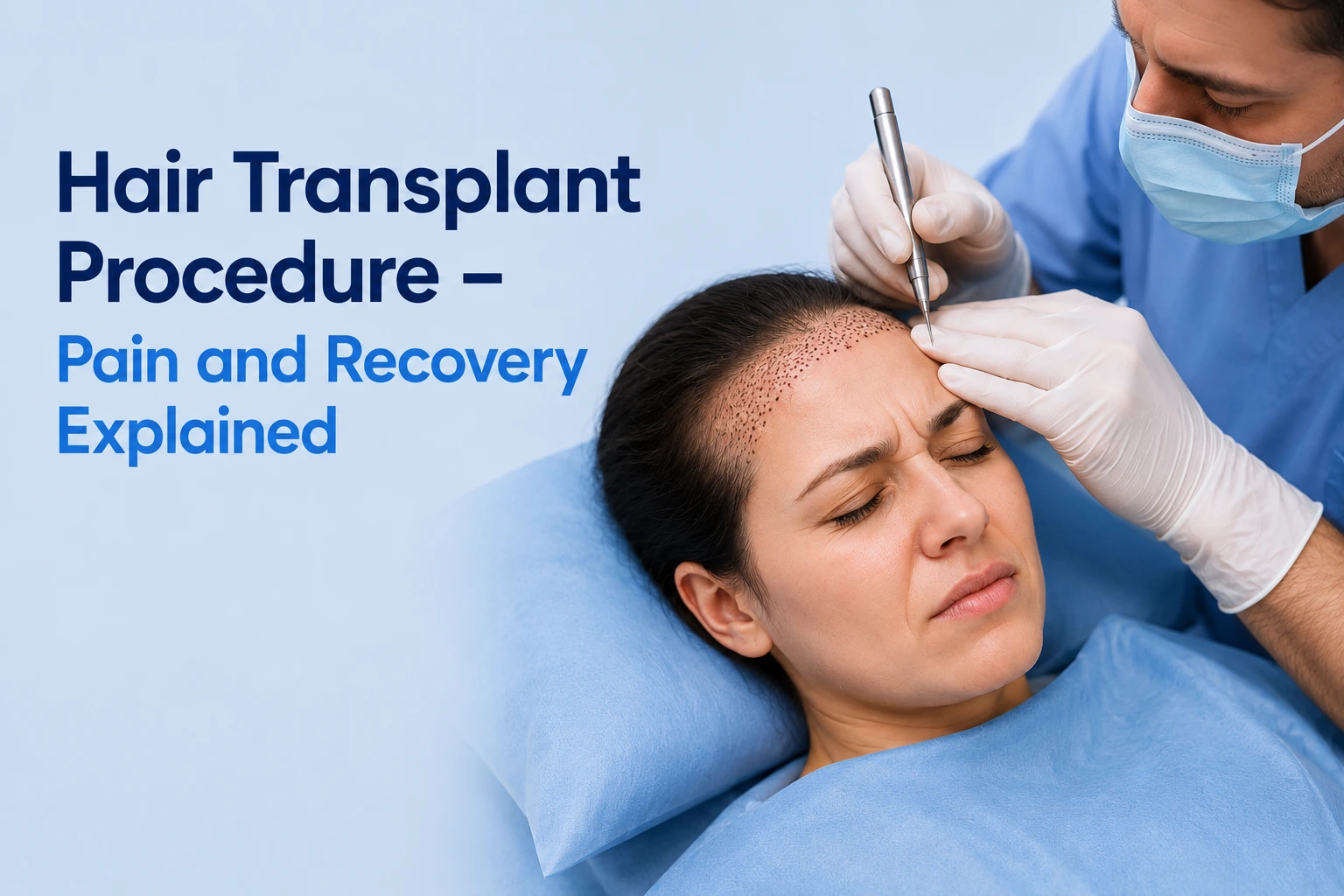 Hair Transplant Painful Pune – Understanding Pain Levels During the Procedure.
