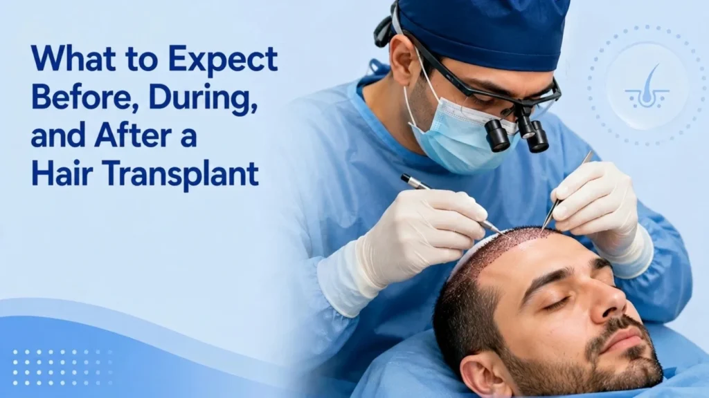 Hair Transplant Procedure performed by Dr. Kiran Chotaliya in Pune