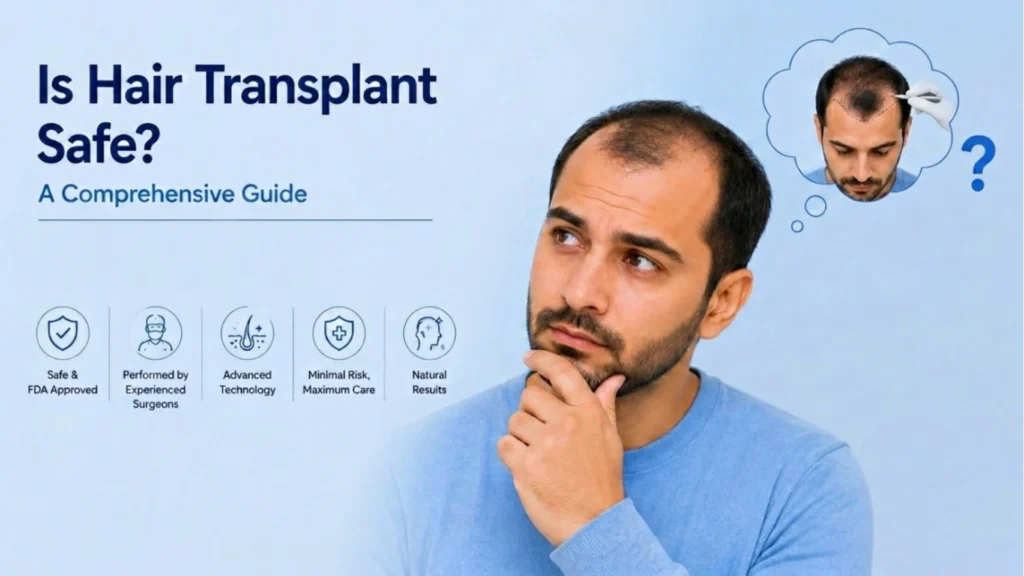 Is Hair Transplant Safe in Pune | Advanced Hair Transplant Procedure in Pune