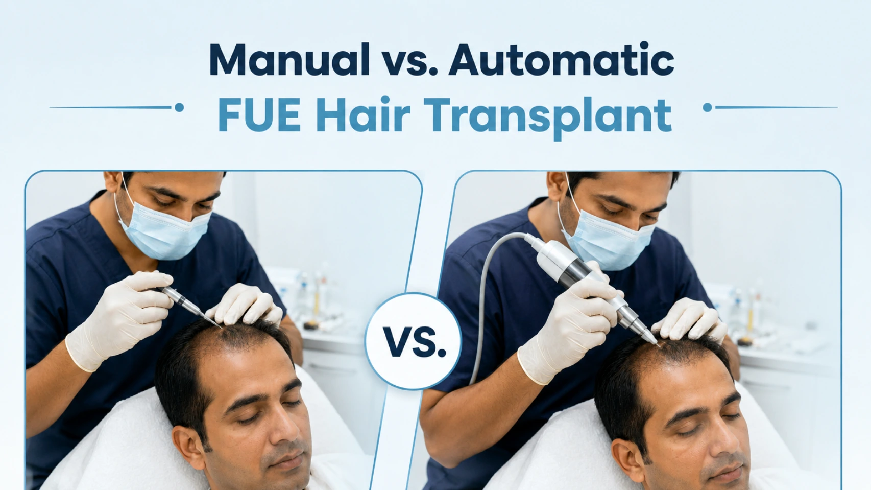Manual vs. Automatic FUE Hair Transplant in Pune