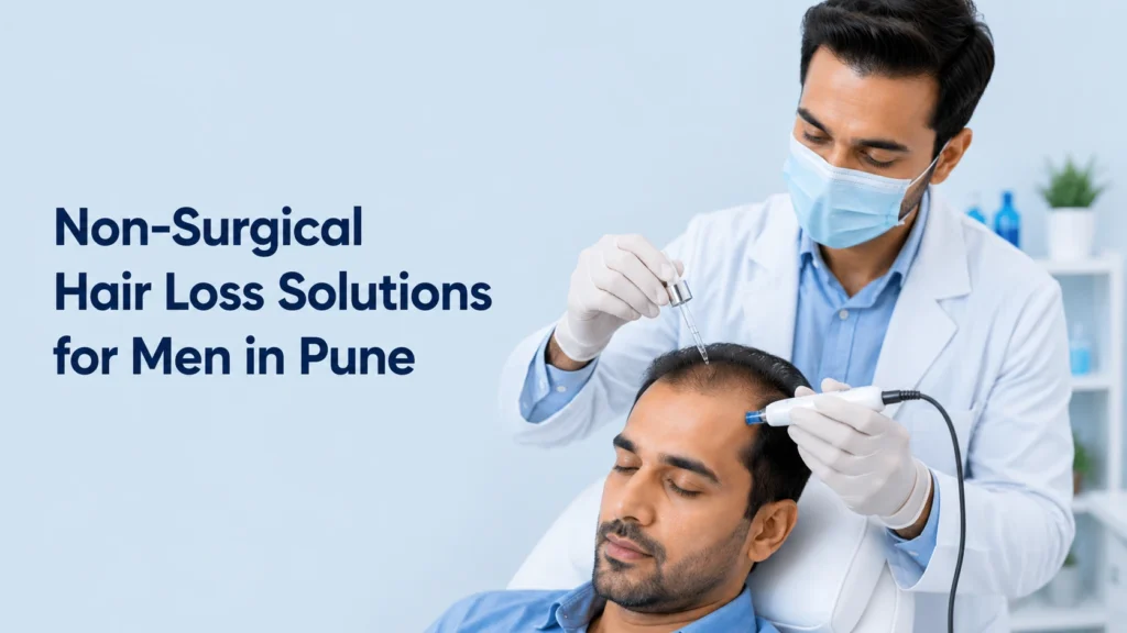 Non-Surgical Hair Loss Solutions for Men in Pune
