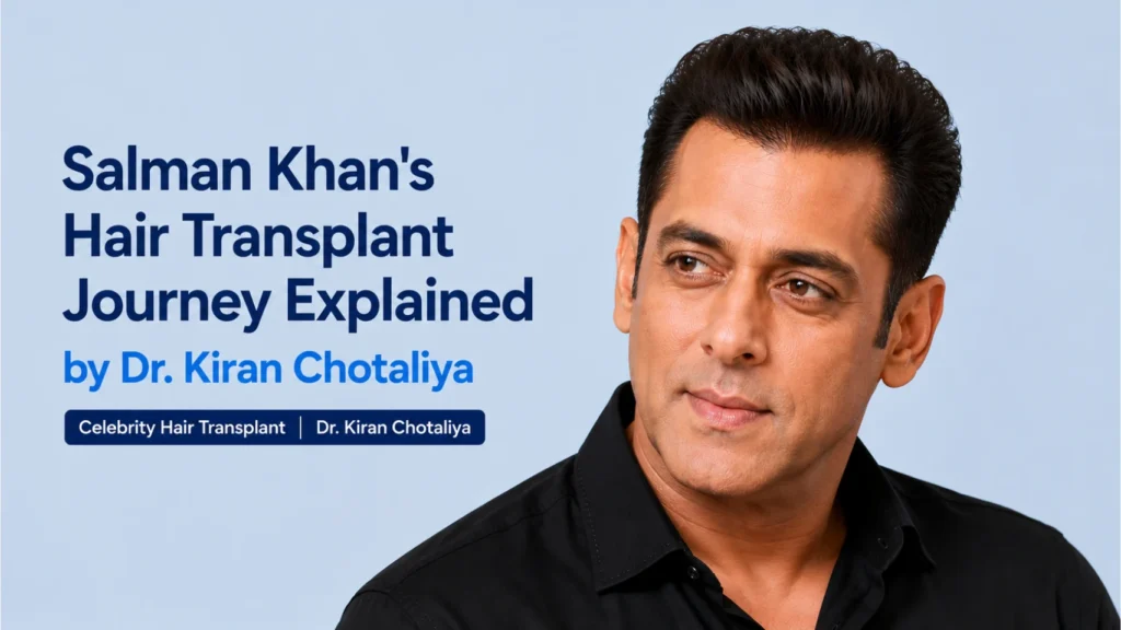 Salman Khan Hair Transplant Before and After Hair Restoration Journey