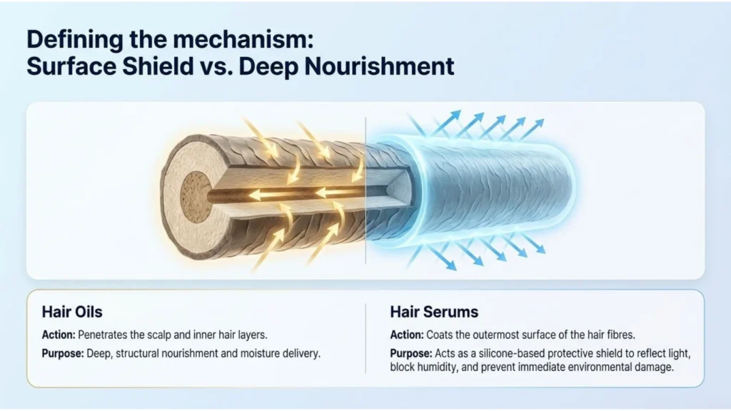 What is a hair serum and how it helps protect hair from frizz, dryness, and environmental damage
