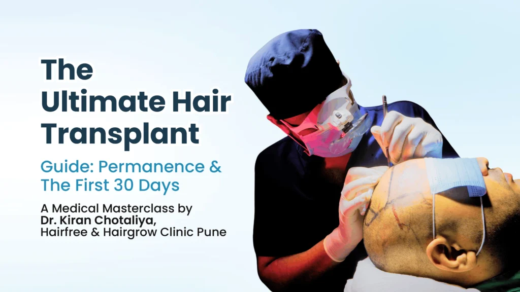 Hair Transplant Recovery in Pune Showing Post-Procedure Healing and Hair Growth Timeline