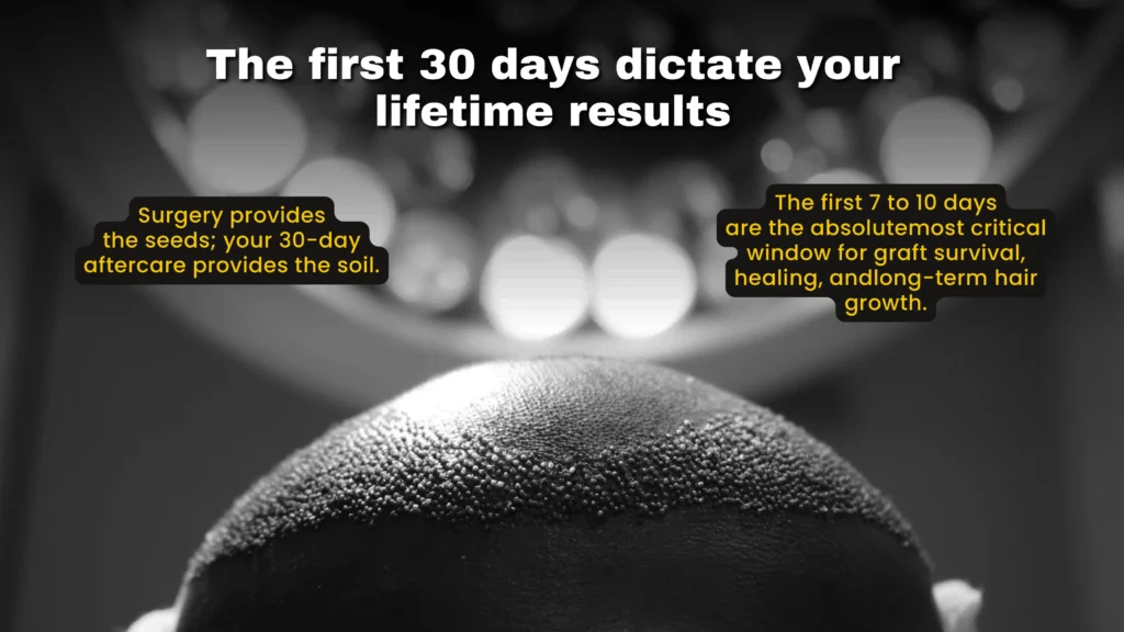 What Happens After Hair Transplant Surgery in Pune Showing Recovery and Hair Growth Stages