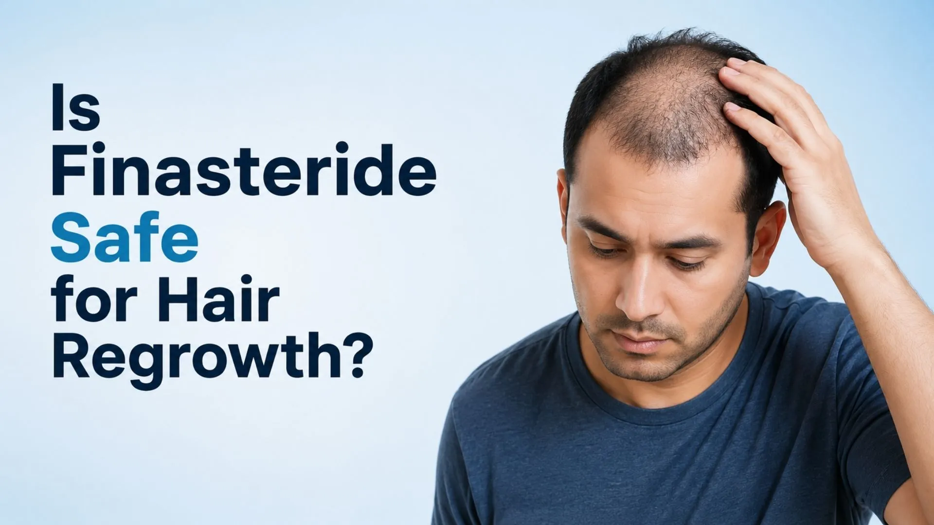 Finasteride for hair regrowth treatment for male pattern baldness