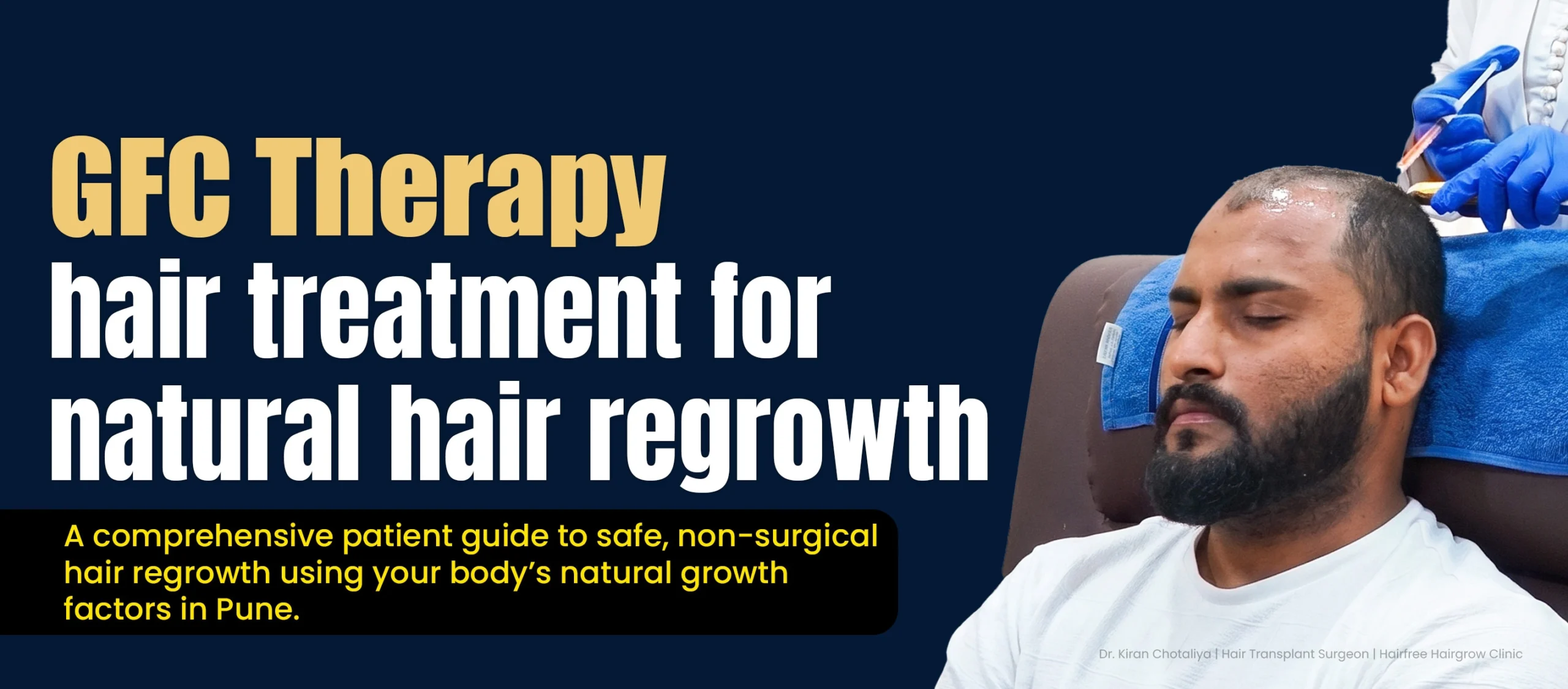 GFC Hair Treatment in Pune promoting natural hair regrowth and reducing hair thinning