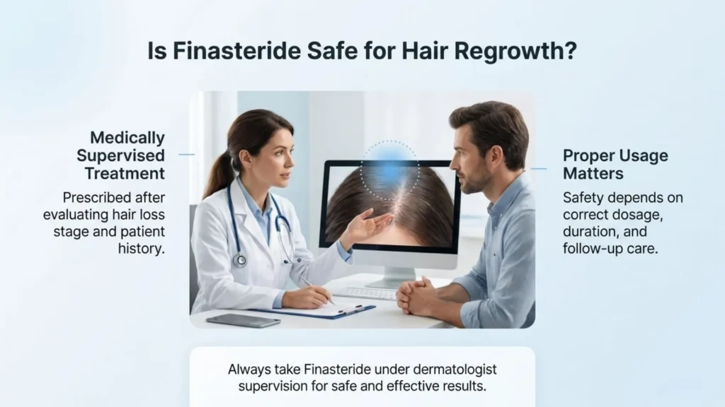 Is Finasteride safe for hair regrowth? Expert guide to benefits and side effects