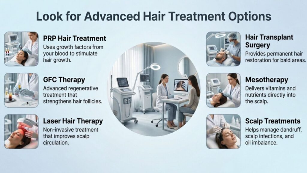 Advanced hair treatment in Pune using modern technology for hair restoration and hair loss management.