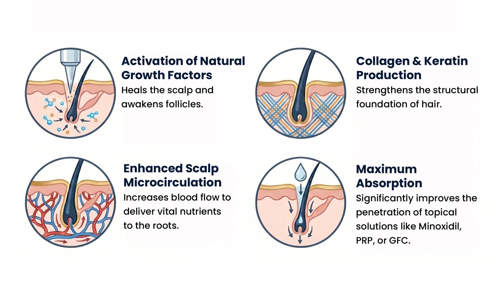 Microneedling for Hair Loss in Pune – Clinical Microneedling Treatment for Hair Restoration