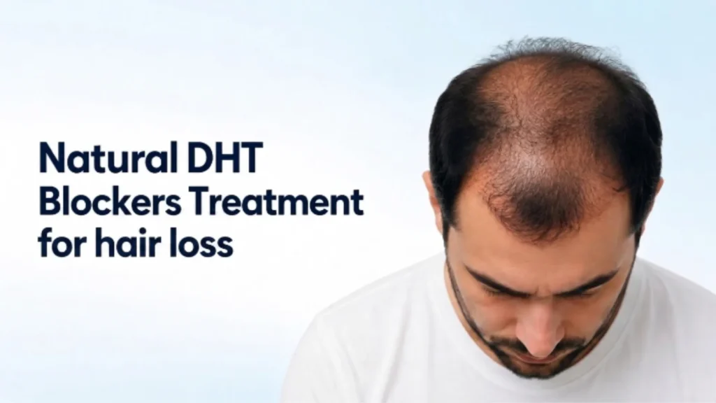 Natural DHT Blockers for Hair Loss in Pune using herbal ingredients and expert hair restoration treatments for men and women