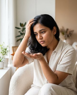 Post-Illness Hair Loss Recovery Treated with PRP Therapy in Pune