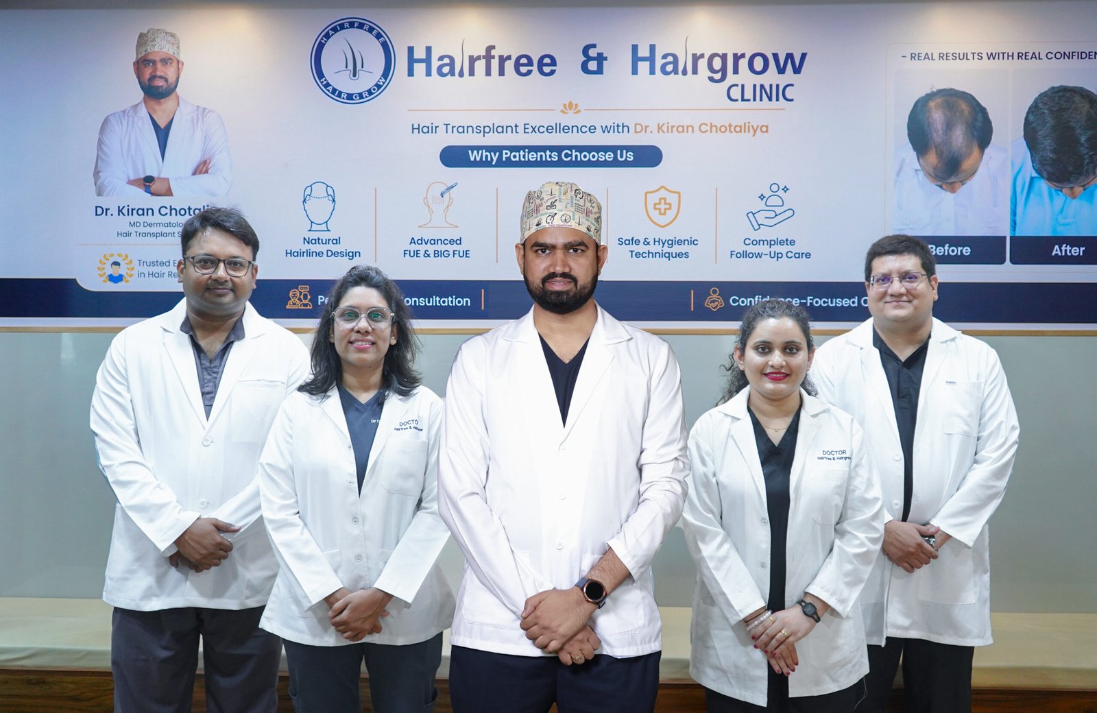 drkiranchotaliya and team
