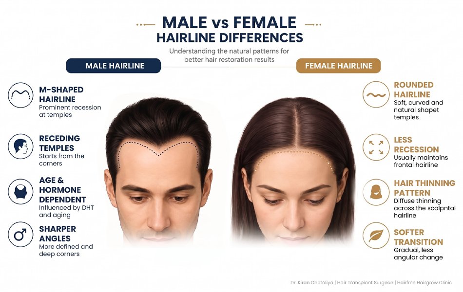 Key Differences in Female Hair Transplant Planning