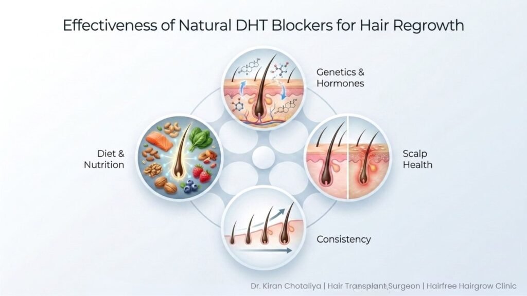 effectiveness of natural dth