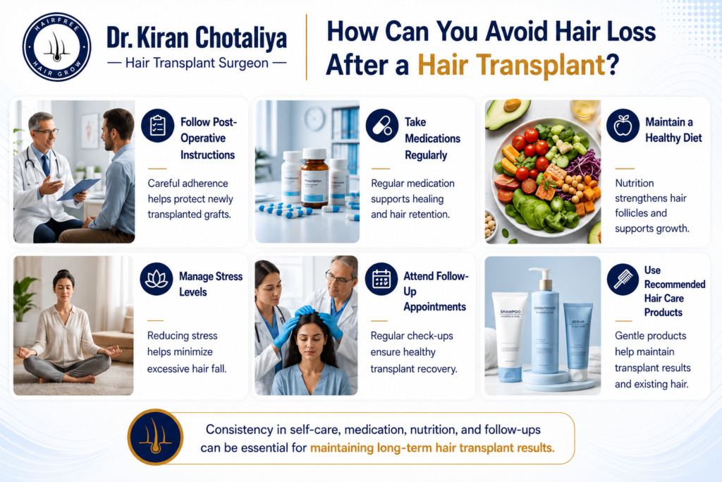 Avoid Hair Loss After a Hair Transplant
