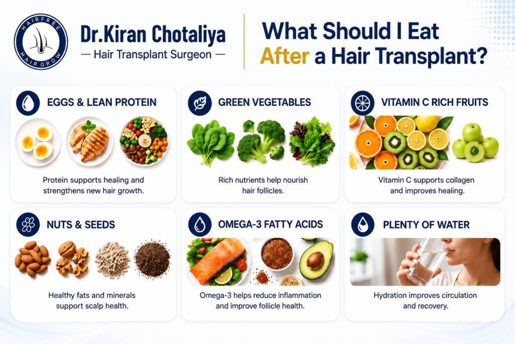 Eat After a Hair Transplant