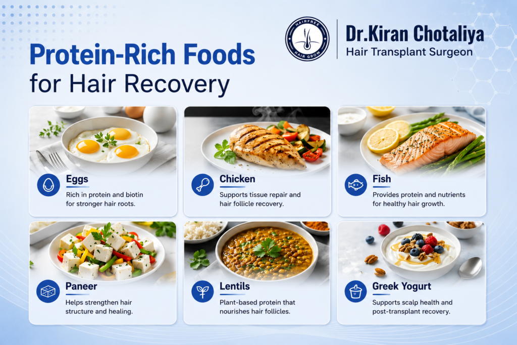 What Should I Eat After a Hair Transplant